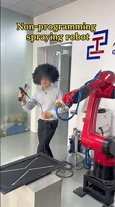 spraying robot #industry #machine #robot #automation #spray