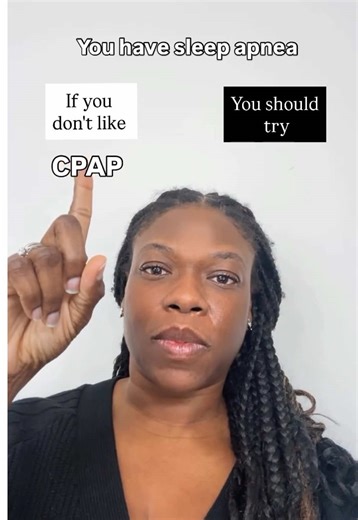 CPAP treats obstructive sleep apnea (OSA) of all severities the best. Try, try and try again before you give up. There are a few other lesser options (don't work as well for most) if you still can't tolerate CPAP but it's worth a hard try #sleepapneatreatment