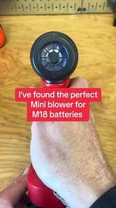 Jet Dry Blower Air Duster 130000 RPM Portable Super Jet Violent Fan Powered by for Milwaukee M-18 18V Li-ion Battery with 4 Adjustable Speeds Cordless Turbo Blower for Car, Computer, Keyboard, Lens