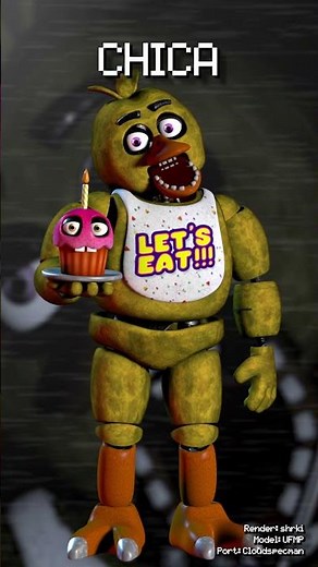 All FNaF 1 Characters #fnaf