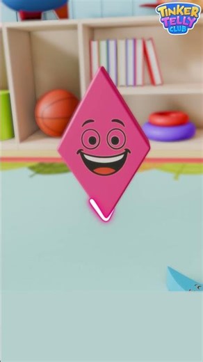 Diamond Shape for Kids 💎 | Learn Shapes