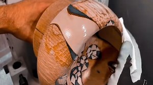 54K views · 443 reactions | Work of art made by a tree stump #carpentry #diy #art #woodworking #carving #craftsman #Handicraft #handmade | Unique Wooden Doors & Furnitures | Facebook