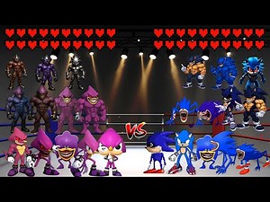 Espio The Chameleon Monster Evolution vs Sonic Monster Evolution! Meme battle