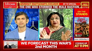 9.1K views · 611 reactions | What is the difference between the public sector and the private sector? Here's what Arundhati Bhattacharya, said. #ArundhatiBhattacharya #UdayanMukherjee #BusinessToday | India Today | Facebook