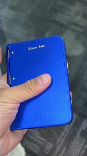 蘋果折疊機穩了？獨家取得 iPhone Fold 實體模具，這鉸鏈設計太誇張！👀 #iPhoneFold #蘋果折疊機 #iGearLab #科技爆料 #AppleFold