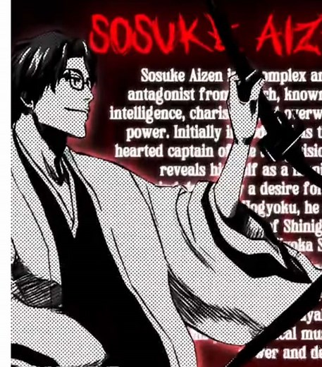 Aizen Sōsuke Edits: Soul Reaper Character Showcase