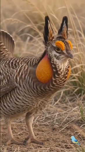 Greater Prairie Chicken Performs Powerful Stomping Courtship Dance 🐦