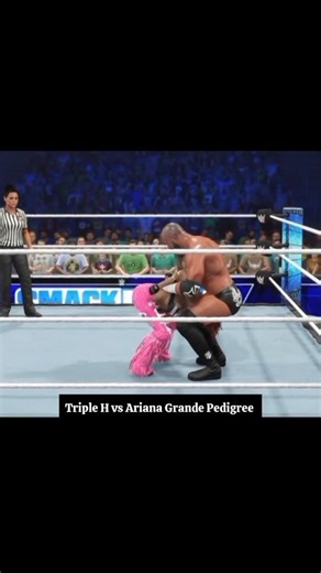 Triple H vs Ariana Grande Pedigree