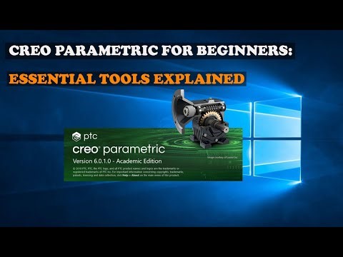 PTC Creo Parametric for Beginners: Essential Tools Explained