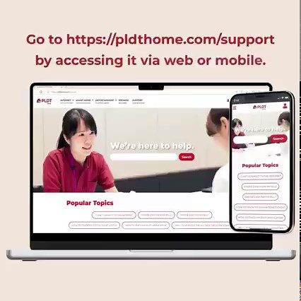 2.5K views · 141 reactions | Do you need to change the name or transfer the ownership of your PLDT account? Di na kailangang tumawag o magchat with us. Just visit pldthome.com/support to file a request. Watch this video to learn how. | PLDT Cares | Facebook