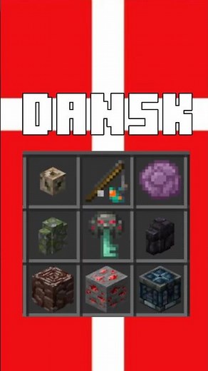 Minecraft på Dansk... #minecraft #gaming #spil #mc #dansk #danmark #danish
