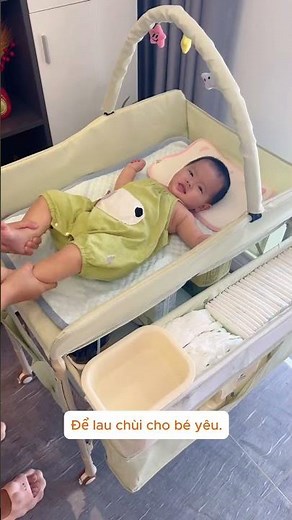 How to arrange a baby changing table 🥰