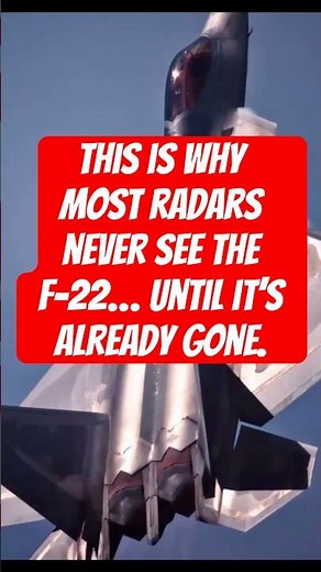 Why tracking the F-22 is nearly impossible.