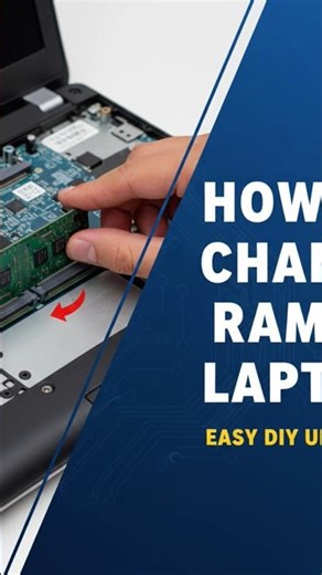 How to change ram in laptop. #cute #art #computerlearning #computereducation #background