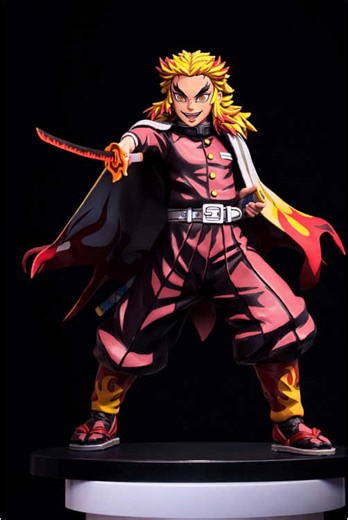 Custom Kyojuro Rengoku Figure Unveiled!