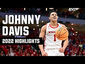 Johnny Davis 2022 NCAA tournament highlights