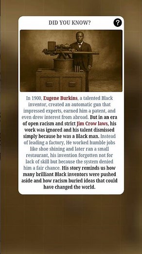Eugene Burkins: The Brilliant Inventor History Tried to Erase