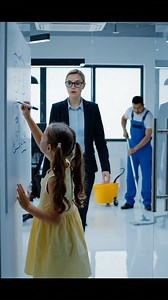 392K views · 3.3K reactions | "CEO Caught Janitor’s Daughter Solving...