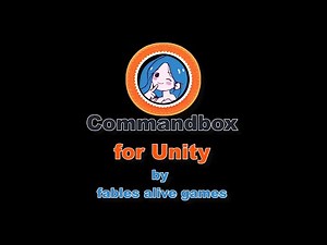 CommandBox for Unity - Developer Productivity Tool