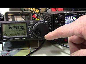 SSB side by side of XieGu G90 and Icom IC 703 April 2019