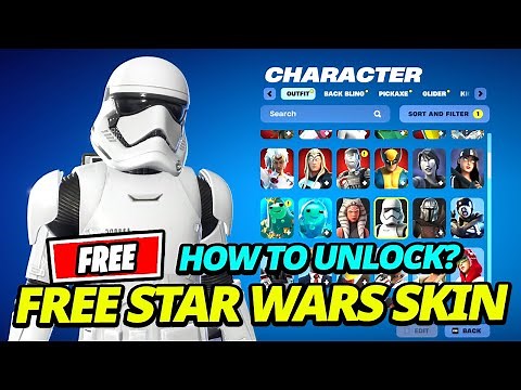 How to GET the FREE Star Wars Stormtrooper Skin in Fortnite (FULL GUIDE, Disney Account & Showcase)