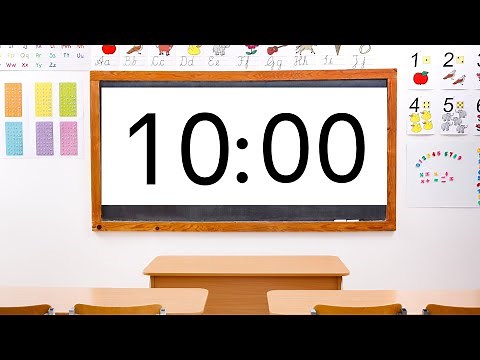 10 Minute Rotation Timer + 2 Minute Clean Up 12 Minute Center Timer