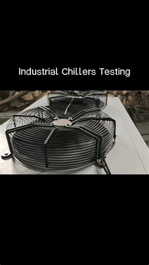 Industrial Chillers Test #industrialequipment #chiller #industrialchiller
