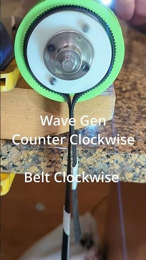 Open Loop Belt Harmonic Reducer Drive Gear Strain Wave