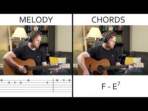 Learn "Mary Did You Know" EASY chords and notes on guitar! (With TABs)