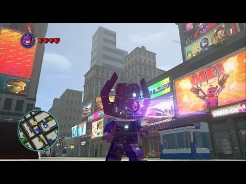 LEGO Marvel Super Heroes - Galactus Free Roam Gameplay