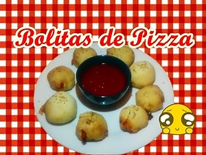 COMO HACER BOLITAS DE PIZZA
