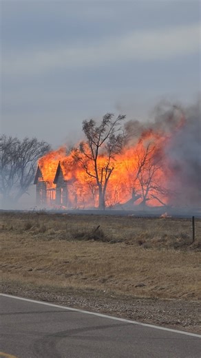 Grass fire that caused more evacuations in southwest Kansas now contained