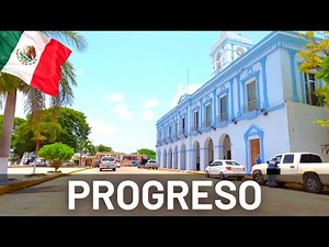 PROGRESO Driving Tour Mexico 🇲🇽4K Drive at Progreso, Mexico