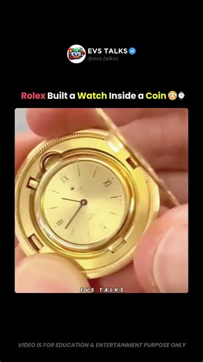 Rolex Built a Working Watch Inside a Coin 😳⌚ | Impossible Engineering!