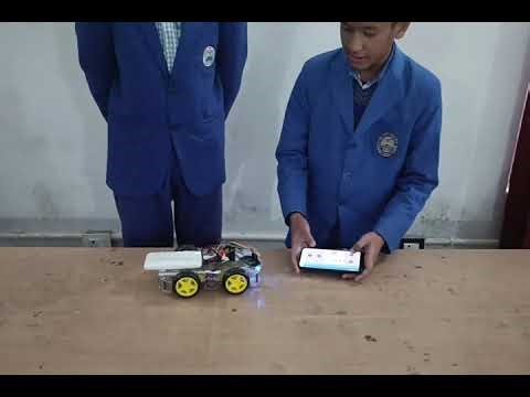 WiFi Controlled Car (Sant Bal Yogeshwar Bhartiya Vidya Mandir Dadwara)‪@AIMtoInnovate‬