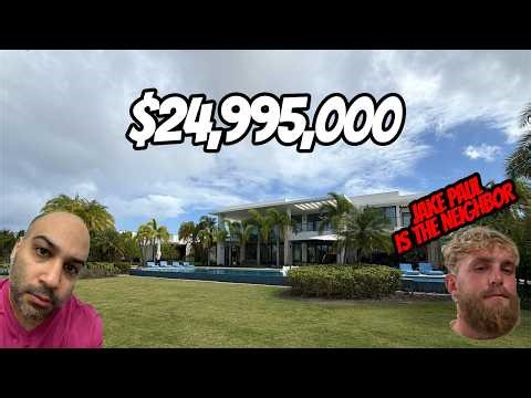 $25 MILLION PUERTO RICO MANSION TOUR (JAKE PAUL'S NEIGHBOR'S HOUSE)