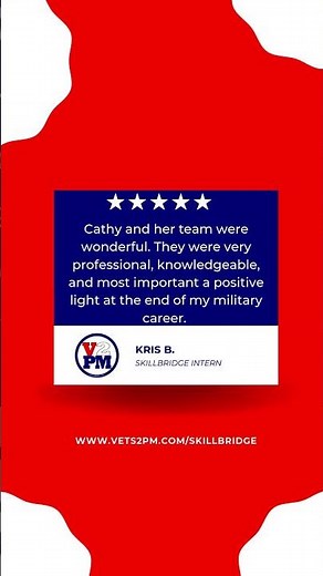 What is a SkillBridge Program | Vets2PM is a SkillBridge Provider #dodskillbridge #csp