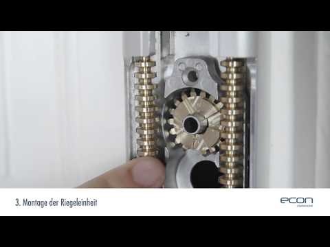 Montageanleitung econ-VSBR Stangenschloss