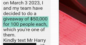 SCAM ALERT: Crooks posing as lottery winner claim to offer money by texts