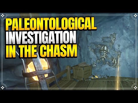 Paleontological Investigation in The Chasm | World Quests and Puzzles |【Genshin Impact】