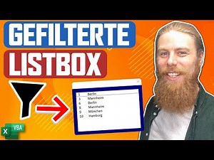 ListBox mit gefilterten Daten aus Tabelle füllen | Excel VBA