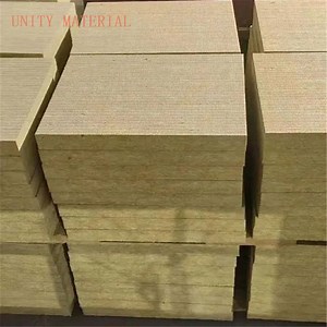 [Hot Item] High Density Rock Wool Board and Stone Wool Sheet Mineral Wool Insulation / Lana De Roca