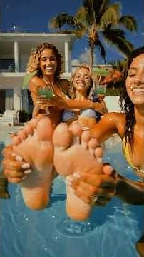 JoyTide Paradise – Tickling, Laughter & Magical Feet Moments in Tropical Heaven #shorts