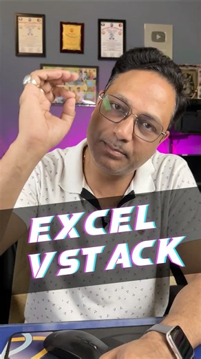 🔥Combine Tables Instantly with VSTACK! Excel Short Trick #shorts #excel #computer #ytviral