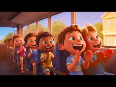 Wheels on the Bus Fun Ride Nursery Rhyme for Babies and Kids Songs 2026