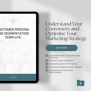 Customer Persona and Segmentation Template - Etsy