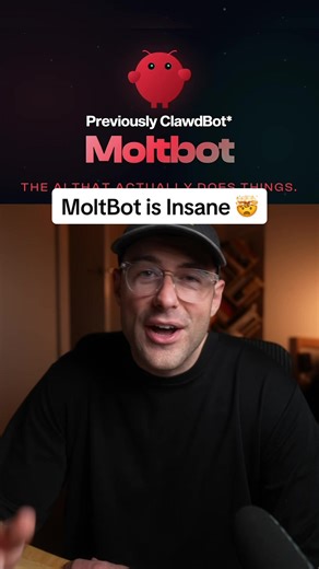 You can now have your own 24/7 AI employee… It’s called MoltBot and it just hit 50,000 GitHub stars in only a few days. The former head of Tesla AI called it remarkable. Developers are calling it “Claude with hands.” And it changes what an AI assistant actually means. Here’s the difference. ChatGPT and Claude sit in a browser waiting for you to type. MoltBot can live inside WhatsApp, Telegram or Slack. It messages you first. It remembers everything you’ve ever told it. And it actually does thing