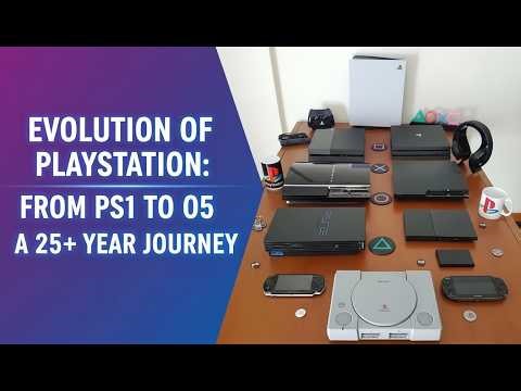 Evolution of PlayStation: From PS1 to PS5 | Complete PlayStation History Explained