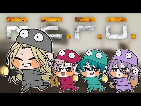 【R.E.P.O.】 We Gotta Make Some Cash!! 💰 【FIRST STAGE PRODUCTION EN】