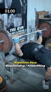291K views · 2.4K reactions | How you must rep for muscle hypertrophy / bodybuilding & powerlifting. Precisely notice the pace of negative rep in both training & follow this as per your target of building muscle or building pure strength. Brand ambassador @myproteinin Brand ambassador & Fitness Guru @alpinohealthfoods #thegym #dronacharyathegym #ﬁtness #fitnessfreak #training #musclehypertrophy #bodybuilding #powerlifting #mukeshgahlot #powerbuilding | Mukesh Singh Gahlot | Facebook
